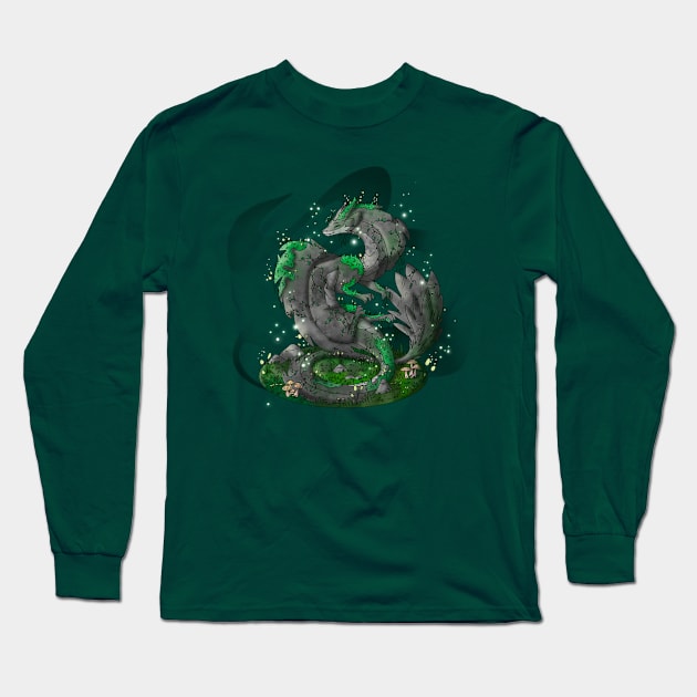 Livs stone dragon Long Sleeve T-Shirt by Kylieotter